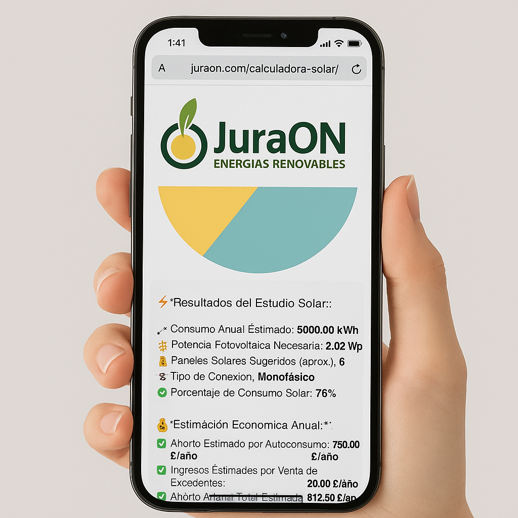 Calculadora solar JuraON